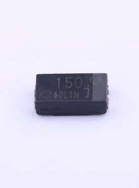 EEFCX0J151R 固态电容 150uF ±20% 6.3V SMD,4.3x7.3mm