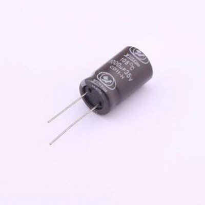 ECH1VM102K21OTZO 直插铝电解电容 1000uF ±20% 35V 插件,D13xL2