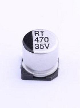 RT1V471M1010 贴片型铝电解电容 470uF ±20% 35V SMD,D10xL10.2m