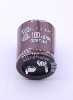 ELXQ401VSN101MP25S 牛角型电解电容 100uF ±20% 400V 插件,D22x