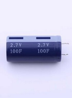 HP-2R7-J107UY 超级电容器 100F10%~+20% 2.7V 插件,22x46mm