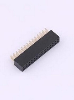 BX-PM1.27-2-14PU-Z 排母 1.27FH H4.3 2x14Pin 180度W3.0 U型 PC