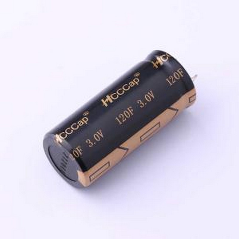 3V120F 超级电容器 120F 3V 插件,22x50mm