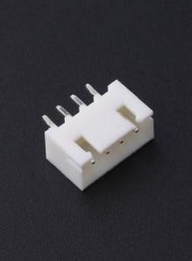 CS-1001B-04k 线对板针座 XH2.5 wafer 4P 180度 插件,P=2.5mm