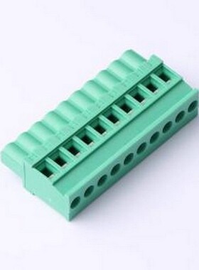 MX2EDGKB-5.08-10P-GN01-Cu-Y-A 插拔式接线端子 1x10P 5.08mm 排