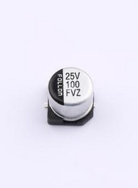 EFVZ025ADA101M0654 贴片型铝电解电容 100uF ±20% 25V SMD,D6.3