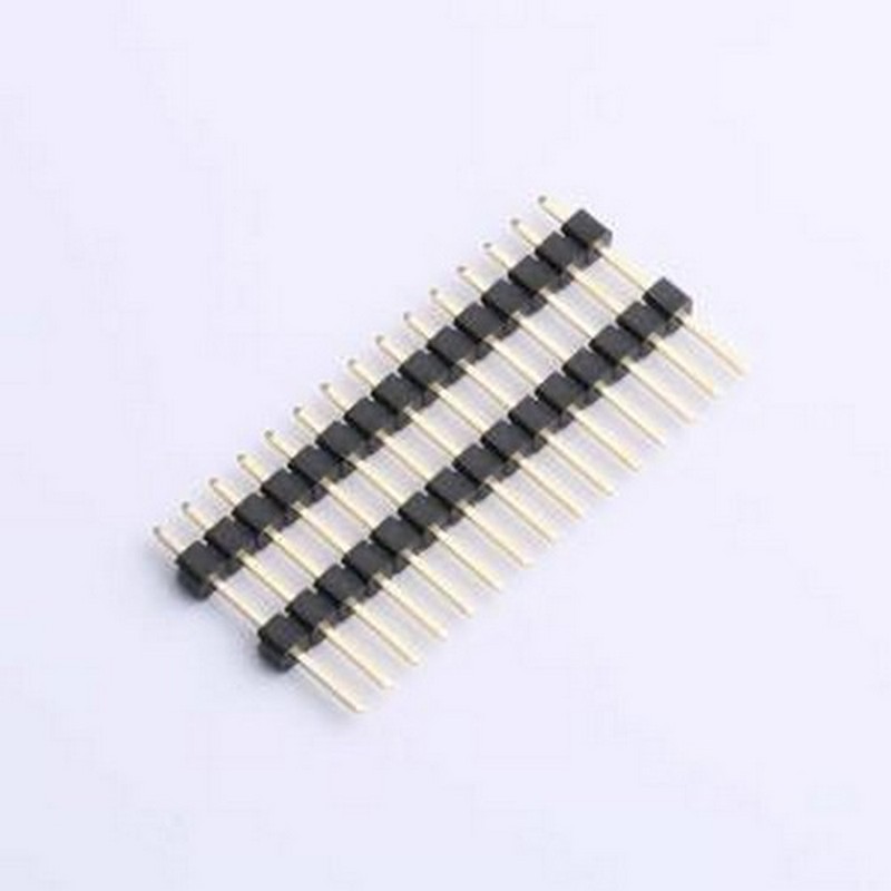 X6512WV-15H-C60D30-E100 排针 1x15P 间距:2.54mm 方针 插件,P=2