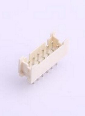 HX20017-12A WH 线对板针座 2x6P 间距:2mm 直插 白色 插件,P=2mm