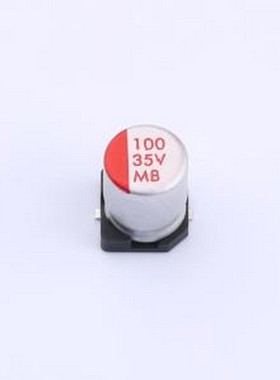 1010350607TR 固态电容 100uF ±20% 35V SMD,D6.3xL7.7mm