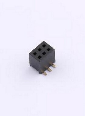 B127US-WS03P 排母 1.27FH H4.3 2x3Pin SMT U型PC4.8 PB4.6 6T S