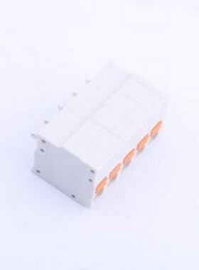 KF239-5.0-5P 弹簧式接线端子 1x5P 5mm 每排P数:5 排数:1 插件,P