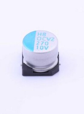 OVZ271M1ATR-0807 固态电容 270uF ±20% 10V SMD,D8xL6.7mm