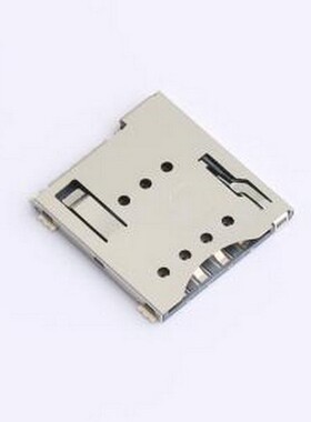 SIM205-TZ9P SIM卡连接器 自弹式 MicroSIM卡座 SMD