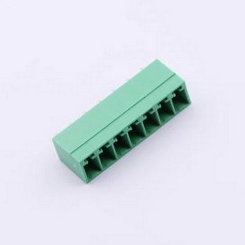MX15EDGVC-3.81-07P-GN01-Cu-A 插拔式接线端子 1x7P 3.81mm 排数