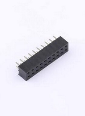 DS1026-05-2x10S8BV 排母 2x10P 间距:2mm 直插 插件,P=2mm