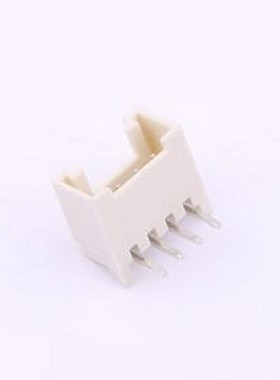 HC-HY-4AW-PF-K-10 线对板针座 2mm 1x4P 弯针带扣 弯插,P=2mm