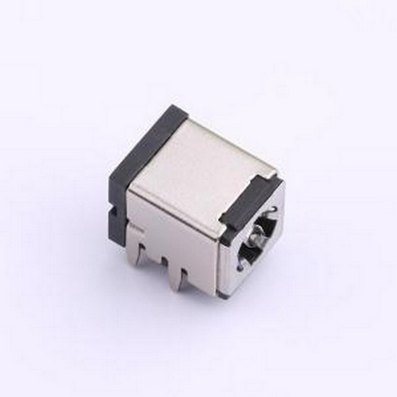 DC007B-2.5 DC电源连接器 DC电源插座 内径:2.5mm 外径:6.4mm 插