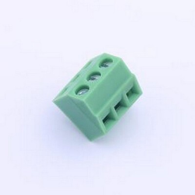 KF127S-3.5-3P 螺钉式接线端子 3.5mm 1x3P 排数:1 每排P数:3 直