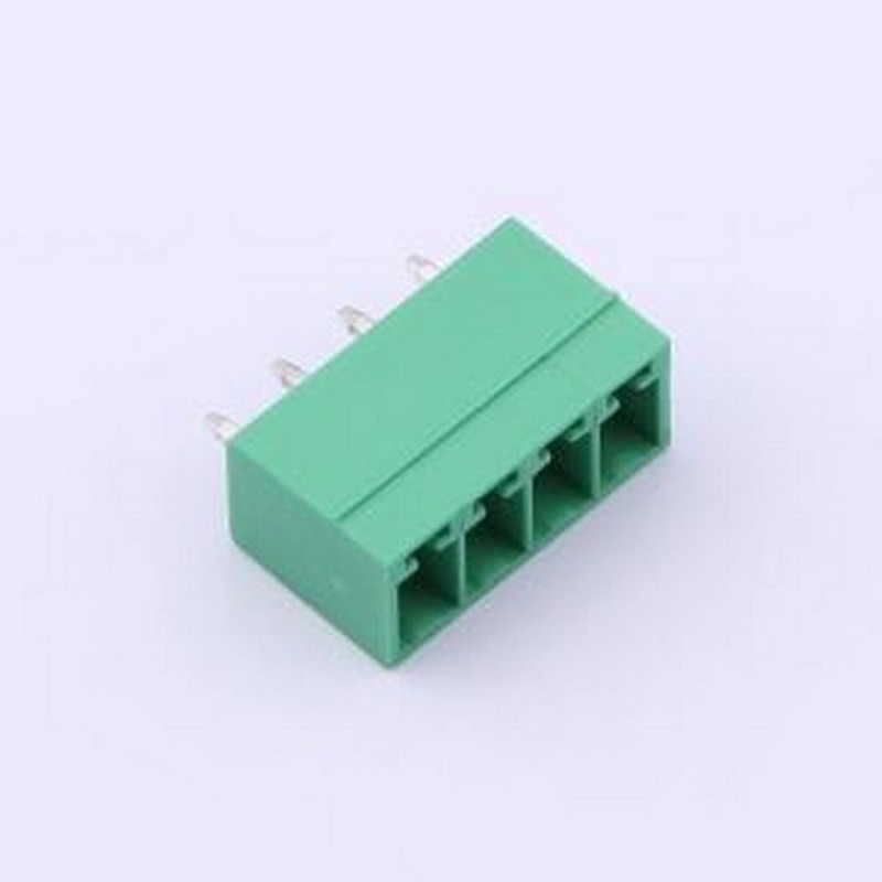 MX15EDGVC-3.81-04P-GN01-Cu-A 插拔式接线端子 1x4P 3.81mm 排数