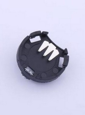 BS-02-A1BK007 纽扣与条形电池连接器 电池底座 适用电池:CR2032
