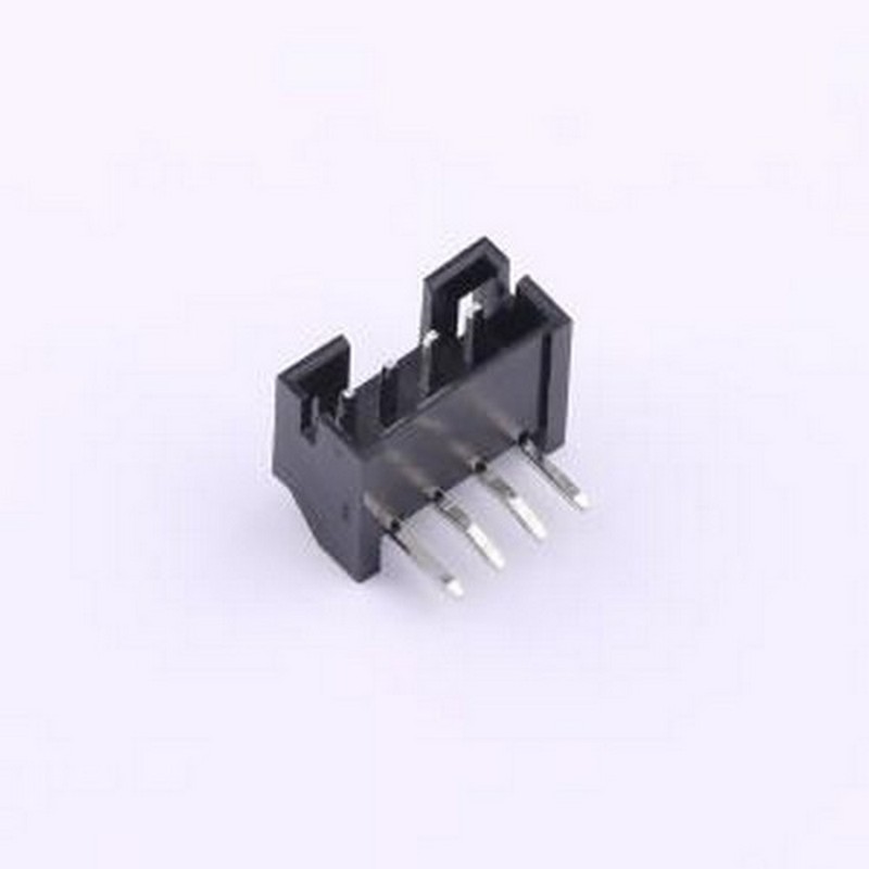 HC-PH-4AWD-B-K-10 线对板针座 1x4P 间距:2mm 弯插 系列:PH 弯插