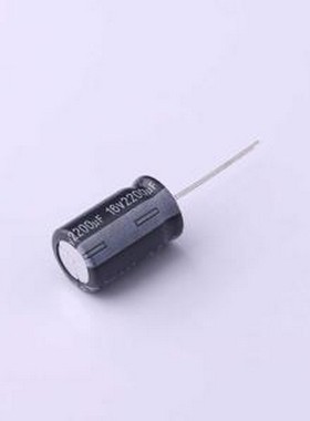 EWH1CM222W20OT 直插铝电解电容 2200uF ±20% 16V 插件,D12.5xL2