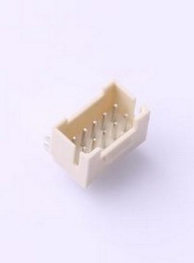 W-2006R10P-B000 线对板针座 2008R-2x5P 带扣 弯插,P=2mm