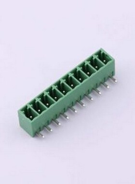 JCB381-WOMC10P 插拔式接线端子 3.81mm 1x10P 排数:1 每排P数:10