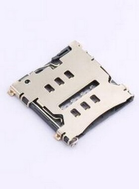BX-SIM-1.55HJ SIM卡连接器 卡托式 MicroSIM卡 卡座 SMD