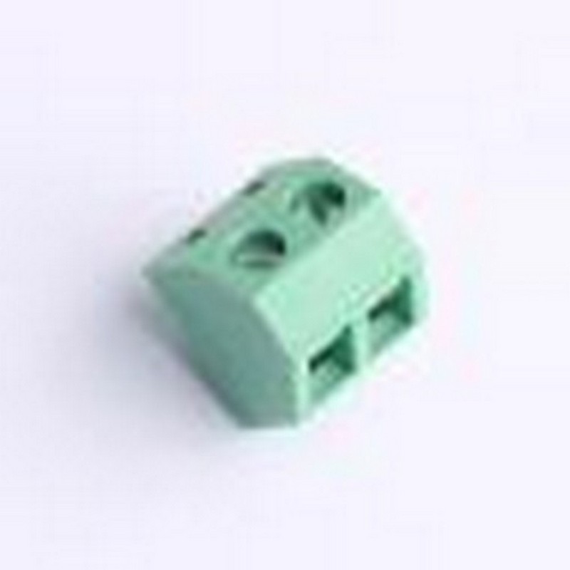 MX127S-5.08-02P-GN01-Cu-Y-A 螺钉式接线端子 1x2P 5.08mm 直插