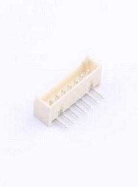 XY-MX1.25-7A21 线对板针座 间距:1.25mm 1x7P 弯插 弯插,P=1.25m