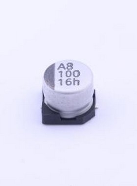 VEH101M1CTR-0605 贴片型铝电解电容 100uF ±20% 16V SMD,D6.3xL
