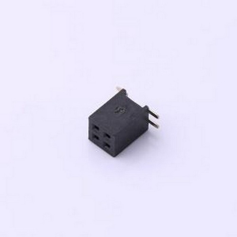 DW127S-22-04-43 排母 间距:1.27mm 2x2P 立贴 SMD,P=1.27mm