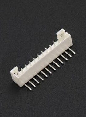 XD-PH-12AW 线对板针座 1x12P 间距:2mm 弯插 系列:PH 白色 弯插,