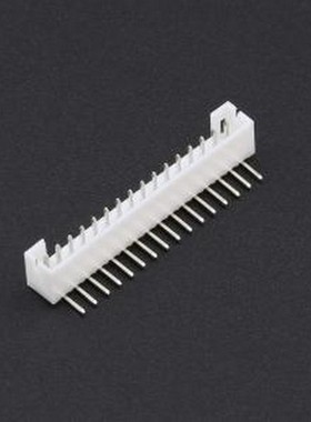 XD-PH-16AW 线对板针座 1x16P 间距:2mm 弯插 系列:PH 白色 弯插,
