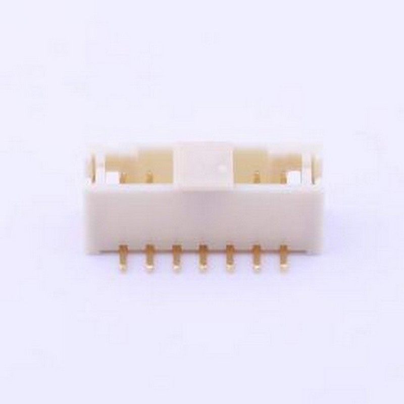A2001WV-S-07PD01 线对板针座 系列:PH 间距:2mm 1x7P SMD,P=2mm