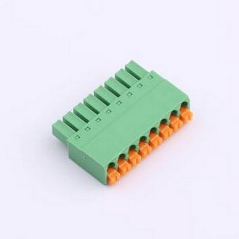 JL15EDGKN-1000A-38108G01 插拔式接线端子 1x8P 3.81mm 排数:1