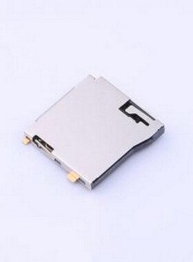 MR01A-01239 SD卡/存储卡连接器 MICRO SD CARD PUSH 外焊型 带锁