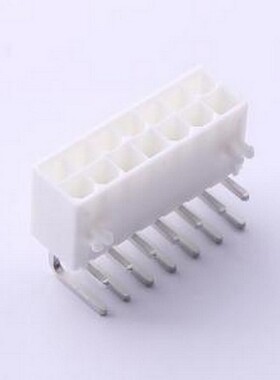 39300140 线对板针座 2x7P 间距:4.2mm 弯插 弯插,P=4.2mm