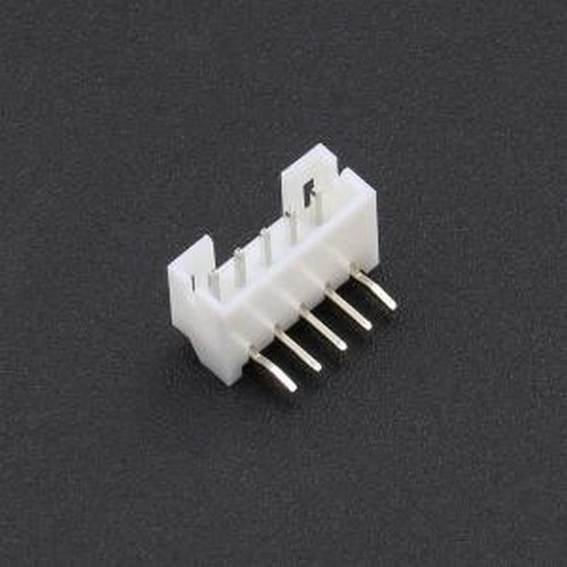 PH-5AWD 线对板针座 1x5P 间距:2mm 弯插 系列:PH 弯插,P=2mm
