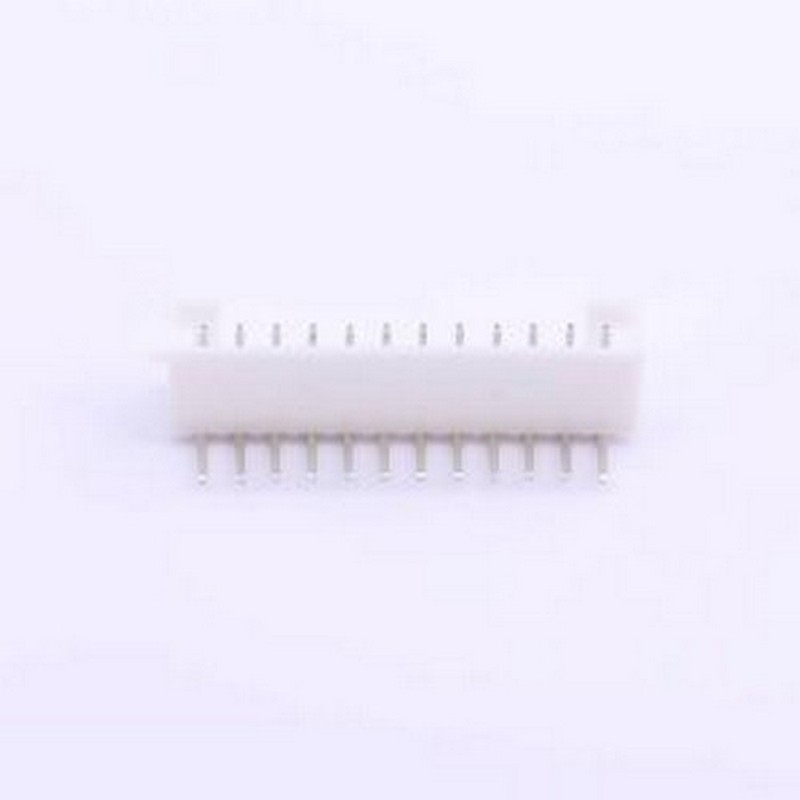 HX20007-12WAP 线对板针座 1x12P 间距:2mm 弯插 系列:PH 弯插,P=