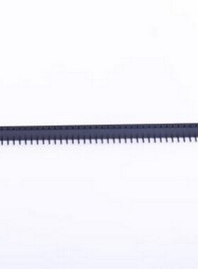 B-2202R40P-A120 排母 间距:2mm 1x40P 弯插 黑色 弯插,P=2mm