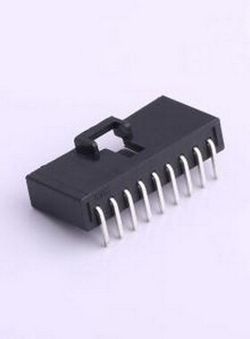HX25418-9WA 线对板针座 1x9P 间距:2.54mm 弯插 黑色 弯插,P=2.5