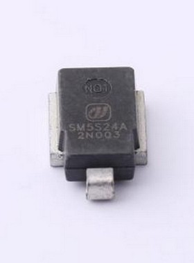 SM5S24A 静电和浪涌保护(TVS/ESD) 单向TVS 24V截止 93A峰值脉冲
