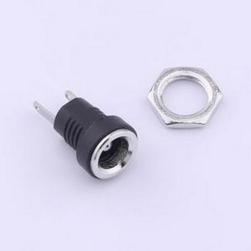 DC-022Dφ2.5 DC电源连接器 DC电源插座 2件套 插件