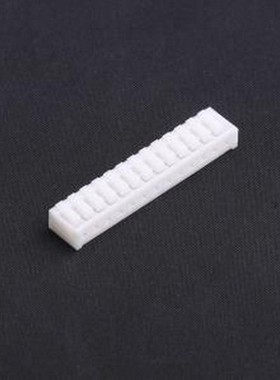 HX25006-13Y 胶壳(线对板/线对线) 1x13P 2.5mm 白色 P=2.5mm