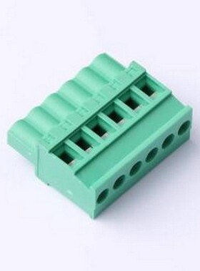 MX2EDGKB-5.08-06P-GN01-Cu-Y-A 插拔式接线端子 1x6P 5.08mm 排