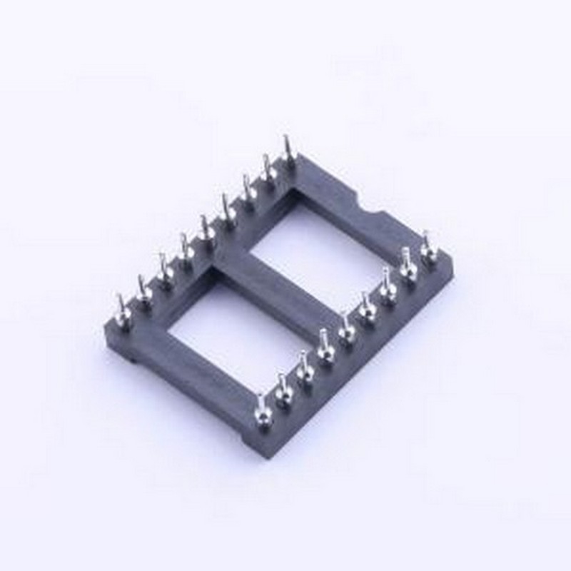 X5621FV-2x09-C1524D7430 IC/晶体管插座 2x9P 间距2.54mm 圆孔 P