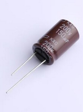 EKXG201ELL151ML25S 直插铝电解电容 150uF ±20% 200V 插件,D16x