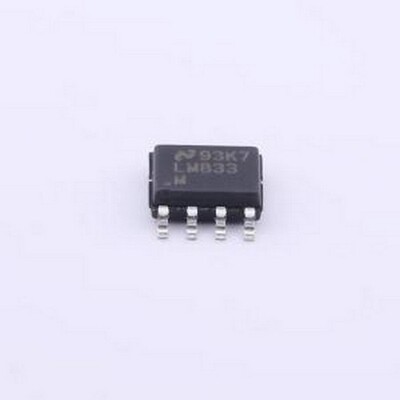 LM833MX 运算放大器 双通道音频运算放大器 SOIC-8